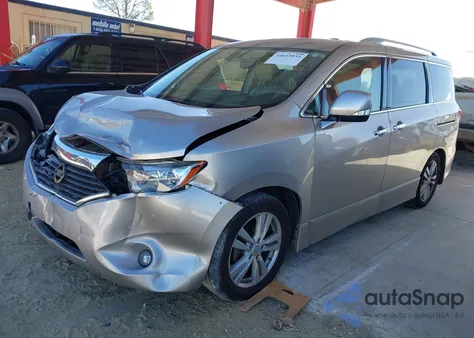 2013 Nissan Quest Sl из США, поврежденный, VIN JN8AE2KP8D9065678